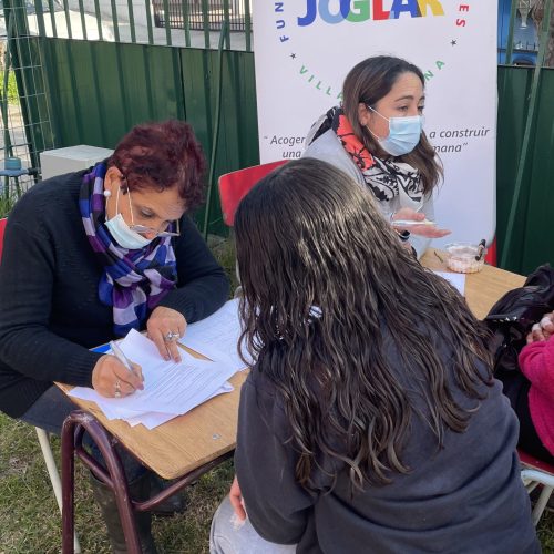 Municipio en terreno en instalacion de fundacion joglar año 2022 julio otra foto